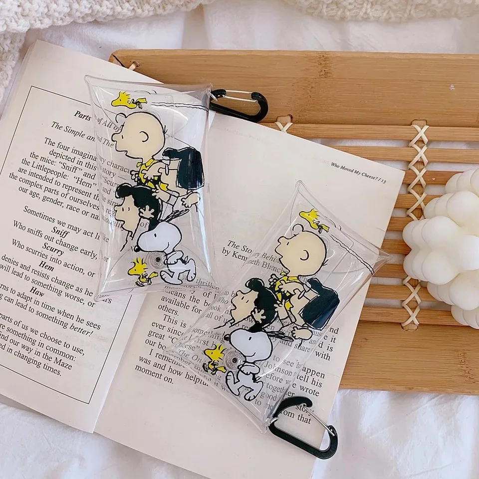 INS Peanuts Snoopy Kawaii cartoon Transparent PVC High Capacity Pencil Bag Storage Bag Purse Card Package Learning Storage
INS Peanuts Snoopy Kawaii cartoon Transparent PVC High Capacity Pencil Bag Storage Bag Purse Card Package Learning Storage