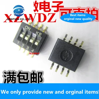 10pcs 100% orginal new SMD DIP switch 4P 4-bit 8-pin DIP switch 1.27MM pitch black flat switch
10pcs 100% orginal new SMD DIP switch 4P 4-bit 8-pin DIP switch 1.27MM pitch black flat switch