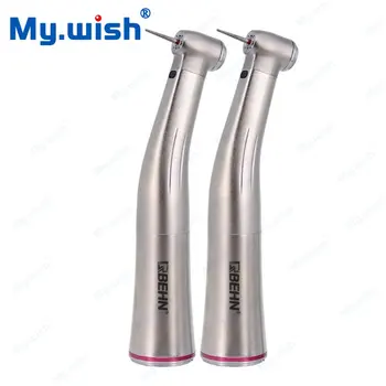 Dental 1:5 Increasing Red Ring Contra Angle Low Speed Quattro Water Spray low Push Handpiece With Optic Fiber For E-TYPE Motor
Dental 1:5 Increasing Red Ring Contra Angle Low Speed Quattro Water Spray low Push Handpiece With Optic Fiber For E-TYPE Motor