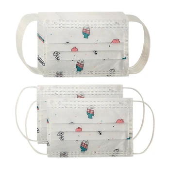 10Pcs Kids Cartoon Face Mask Anti Pollution Pink/White Set White
10Pcs Kids Cartoon Face Mask Anti Pollution Pink/White Set White