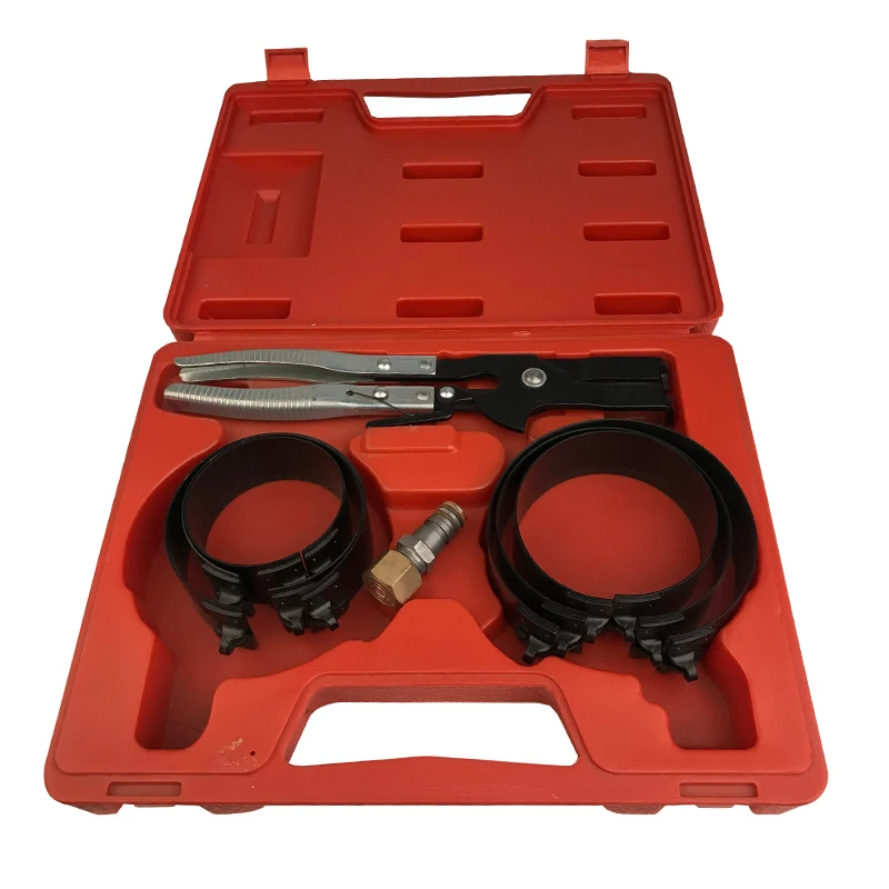 Car Piston Ring Compressor Vehicle Disassembly Plier Clamp Tool Auto Assembly Repair Tool Cylinder Installer 6PCS 27/8 to 43/8
Car Piston Ring Compressor Vehicle Disassembly Plier Clamp Tool Auto Assembly Repair Tool Cylinder Installer 6PCS 27/8 to 43/8