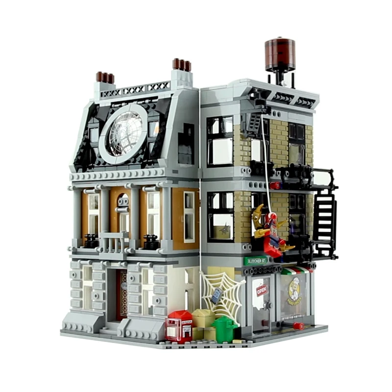 Marvels Avengers Endgame Infinity War Sanctum Sanctorum Showdown Iron Man Spidermans 76108 Building Blocks Bricks Toy
Marvels Avengers Endgame Infinity War Sanctum Sanctorum Showdown Iron Man Spidermans 76108 Building Blocks Bricks Toy