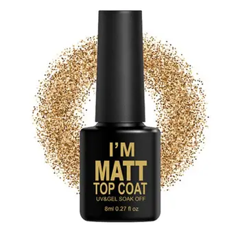 Dull Polish Matt Gel Nail Polish Surface 8ml Matt Top Coat Soak-Off UV LED Transparent Color Nail Art Gel Polish
Dull Polish Matt Gel Nail Polish Surface 8ml Matt Top Coat Soak-Off UV LED Transparent Color Nail Art Gel Polish
