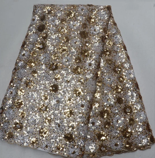 French Net Lace Fabric High Quality Embroidery Tulle Lace With Sequins 2019 Latest African Lace Fabric For Wedding Dress DYS187
French Net Lace Fabric High Quality Embroidery Tulle Lace With Sequins 2019 Latest African Lace Fabric For Wedding Dress DYS187