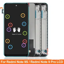 100% new Screen For Xiaomi Redmi Note 9S Note9S LCD Display Touch Screen Digitizer Assesmbly For Redmi Note 9 Pro Note9Pro LCD
100% new Screen For Xiaomi Redmi Note 9S Note9S LCD Display Touch Screen Digitizer Assesmbly For Redmi Note 9 Pro Note9Pro LCD
