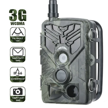HC810G 3G MMS/SMS/Email Trail Camera 0.3S Trigger Night Version Hunting Camera 940nm Invisible IR LEDs Surveillance Photo Traps
HC810G 3G MMS/SMS/Email Trail Camera 0.3S Trigger Night Version Hunting Camera 940nm Invisible IR LEDs Surveillance Photo Traps