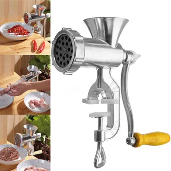 New Manual Mincer Meat Grinder Pasta Maker Hand Operated Beef Sausage Maker Kitchen Aluminum Alloy
New Manual Mincer Meat Grinder Pasta Maker Hand Operated Beef Sausage Maker Kitchen Aluminum Alloy