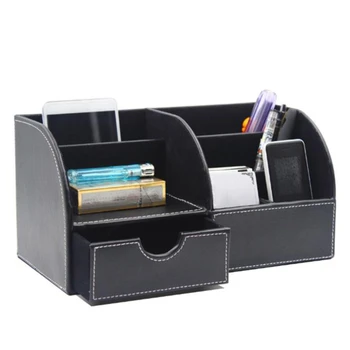 Multifunctional Pen Holder Desktop Storage Box Business Pen Holder PU Office Pen Holder Combination Storage Supplies
Multifunctional Pen Holder Desktop Storage Box Business Pen Holder PU Office Pen Holder Combination Storage Supplies