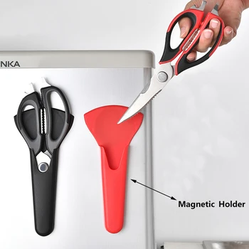 Multi-function Kitchen Scissors Knife For Fish Chicken Bone Vegetables Household Stainless Steel Cutter Shears Cooking Tools
Multi-function Kitchen Scissors Knife For Fish Chicken Bone Vegetables Household Stainless Steel Cutter Shears Cooking Tools