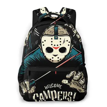 Welcome Campers Design Print Large capacityDaily Casual New Fashion School Friday the 13th Bag
Welcome Campers Design Print Large capacityDaily Casual New Fashion School Friday the 13th Bag