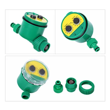 

Battery Powered Automatic Electric Garden Watering Timer Irrigation Timer Controller No Battery Included