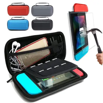 EVA Storage Bag Cover Case For Nintendo Switch Console Protective Shell Travel Carrying Bag Tempered Glass Screen Protector Film
EVA Storage Bag Cover Case For Nintendo Switch Console Protective Shell Travel Carrying Bag Tempered Glass Screen Protector Film