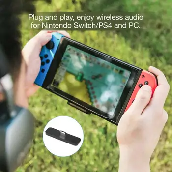 Route Air Switch Bluetooth Adapter Wireless Audio Transmitter W/APTX Low Latency Compatible For Nintendo Switch /Switch Lite Ps4
Route Air Switch Bluetooth Adapter Wireless Audio Transmitter W/APTX Low Latency Compatible For Nintendo Switch /Switch Lite Ps4