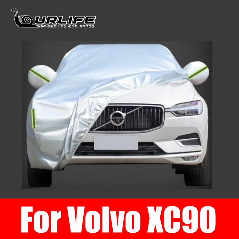 

Чехол для автомобиля Volvo XC90 2015-2020 2021, полноразмерный чехол для дома и улицы, защита от УФ-лучей, снега, пыли