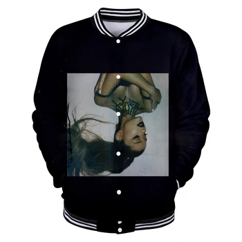 Ariana Grande Print Men/Women Baseball Jacket Autumn Winter Harajuku Casual Fashion Hip Hop Jacket Coat Hot Sale
Ariana Grande Print Men/Women Baseball Jacket Autumn Winter Harajuku Casual Fashion Hip Hop Jacket Coat Hot Sale