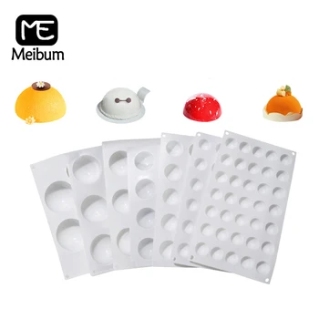 Meibum 7 Types Hemisphere-Shaped Silicone Cake Mold Baking Tools For Cakes Decorating Supplies Dessert Mousse Molds Muffin Pan
Meibum 7 Types Hemisphere-Shaped Silicone Cake Mold Baking Tools For Cakes Decorating Supplies Dessert Mousse Molds Muffin Pan