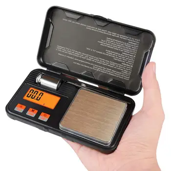 Digital Mini Scale Jewelry Weight LCD Scale 200g /0.01g Pocket Scale 50g Calibration Weight Smart Scale 6 Units LCD Display
Digital Mini Scale Jewelry Weight LCD Scale 200g /0.01g Pocket Scale 50g Calibration Weight Smart Scale 6 Units LCD Display