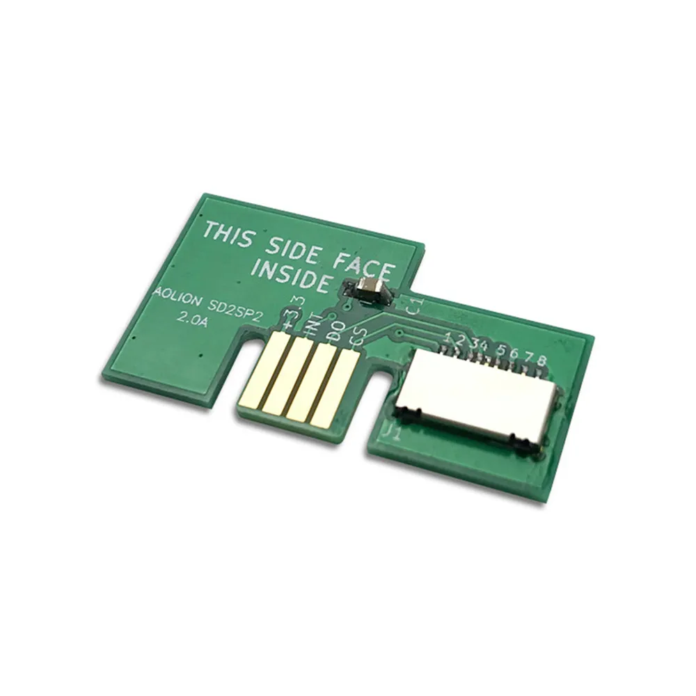 Professional SD2SP2 microSD Card Adapter for for Nintend NGC Serial Port 2 SD2SP2 SDLoad SDL Adapter TF Card Reader
Professional SD2SP2 microSD Card Adapter for for Nintend NGC Serial Port 2 SD2SP2 SDLoad SDL Adapter TF Card Reader