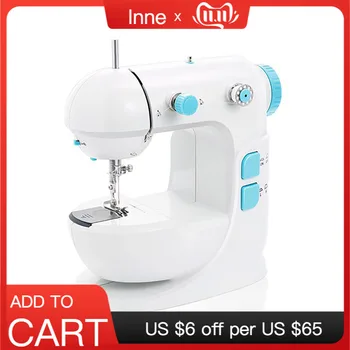 Mini Portable Handheld Sewing Machine Stitch Sew Needlework Cordless Clothes Fabrics Electrec DIY Manual Pedal
Mini Portable Handheld Sewing Machine Stitch Sew Needlework Cordless Clothes Fabrics Electrec DIY Manual Pedal