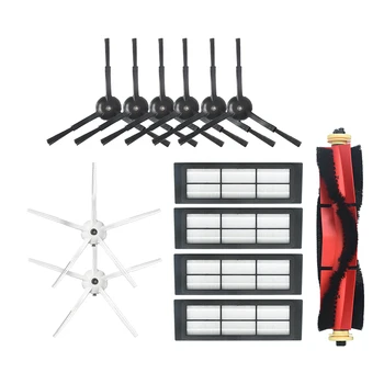 8 Side Brush + 1 Roller Brush + 4 Filter Net for Xiaomi S6 S5 E35 E2 Robot Vacuum Cleaner Replacement Parts Accessories 
8 Side Brush + 1 Roller Brush + 4 Filter Net for Xiaomi S6 S5 E35 E2 Robot Vacuum Cleaner Replacement Parts Accessories