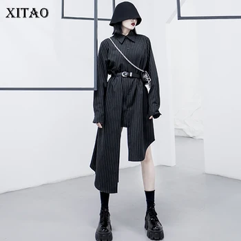 XITAO Striped Irregular Casual Pleated Blouse Women 2020 Spring Tide Fashion New Style Turn Down Collar Long Sleeve Top XJ3214
XITAO Striped Irregular Casual Pleated Blouse Women 2020 Spring Tide Fashion New Style Turn Down Collar Long Sleeve Top XJ3214