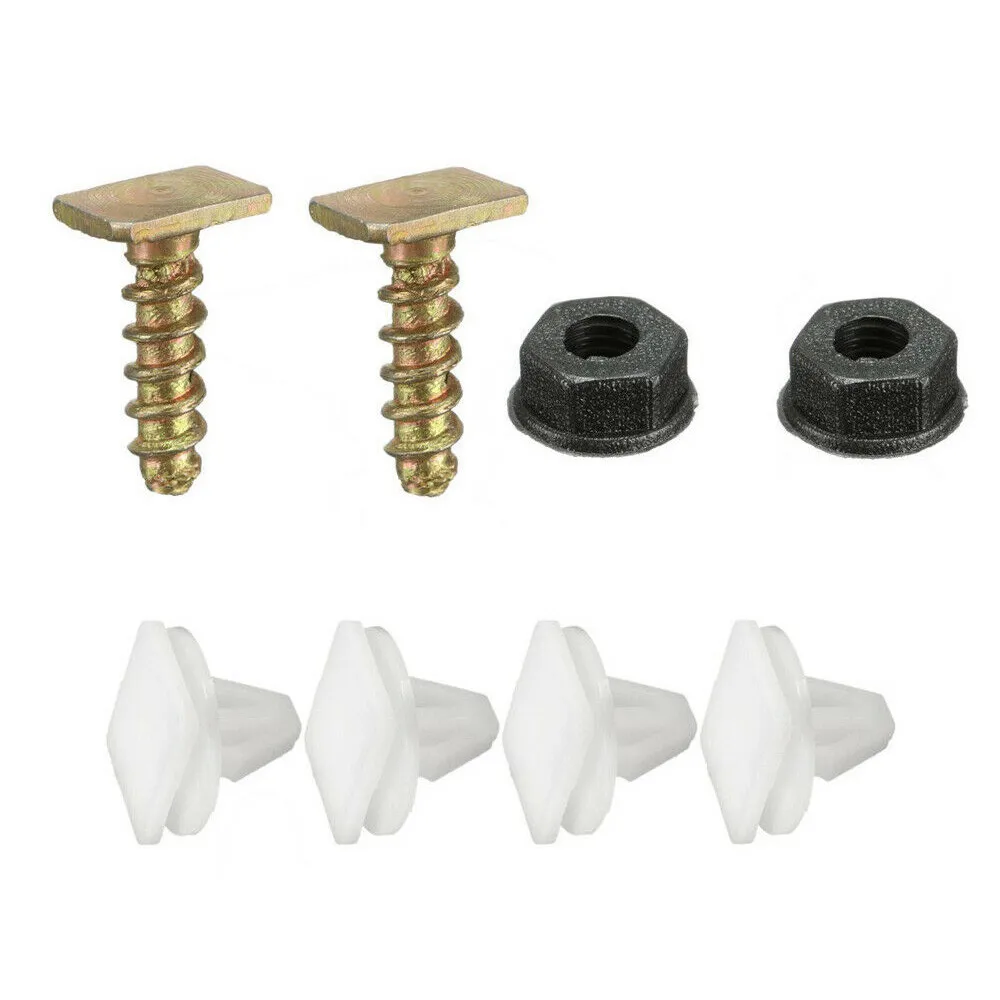 8x Car Mud Flaps Fender Front Wheel Arch Trim Fastener Clips Plastic & Metal Screw Nut Set For Corsa C 1406925, 9130754
8x Car Mud Flaps Fender Front Wheel Arch Trim Fastener Clips Plastic & Metal Screw Nut Set For Corsa C 1406925, 9130754