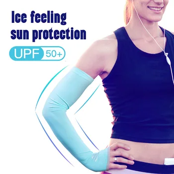 2 Pairs Sun UV-Protection Arm-Sleeves Cooling Warmers Cuffs for Outdoor Cycling and Sport Two Models With Thumb Hole and Without
2 Pairs Sun UV-Protection Arm-Sleeves Cooling Warmers Cuffs for Outdoor Cycling and Sport Two Models With Thumb Hole and Without