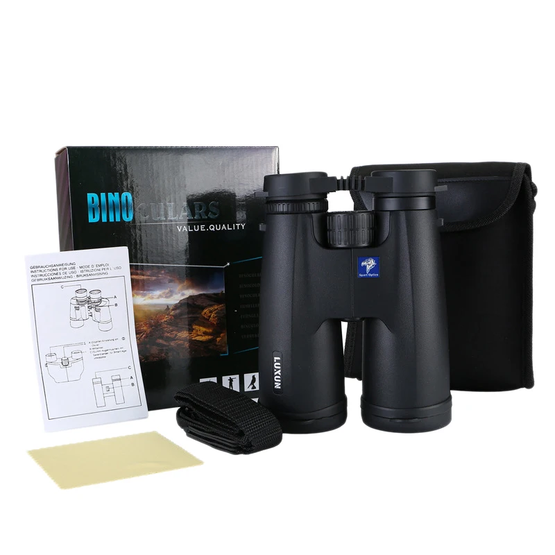 LUXUN Hd 12X50 Binoculars Bak4 Prism Optics Waterproof Binoculars Camping Hunting Telescope
LUXUN Hd 12X50 Binoculars Bak4 Prism Optics Waterproof Binoculars Camping Hunting Telescope