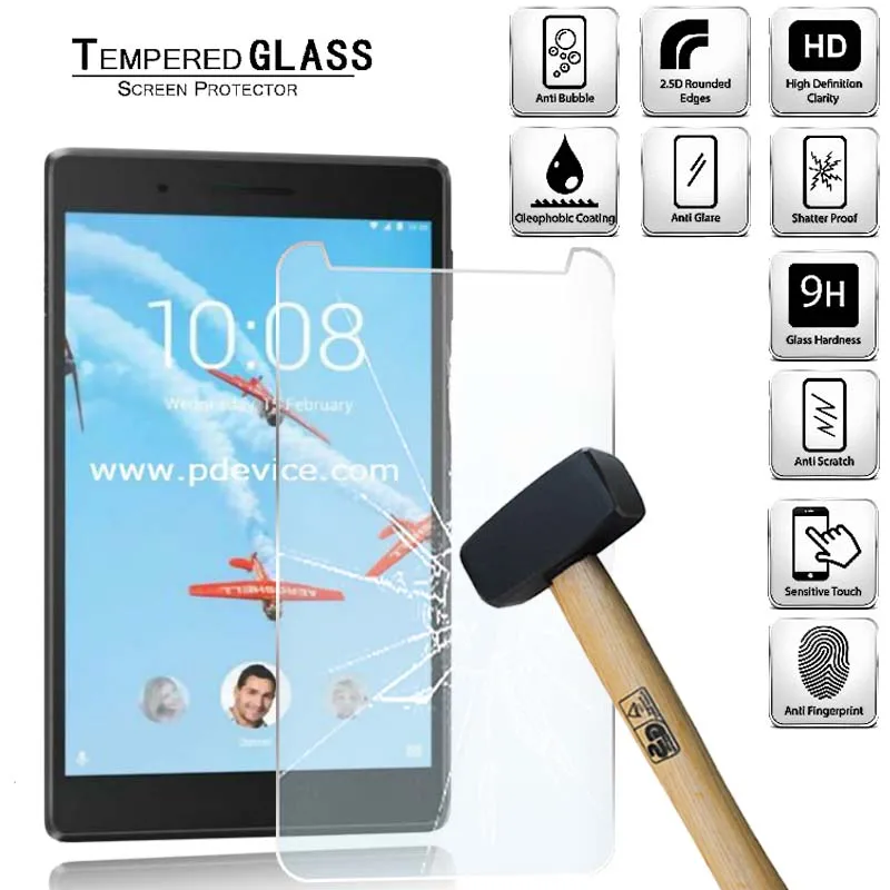 Tablet Tempered Glass Screen Protector Cover for Lenovo Tab E7 Tablet Full Coverage Anti-Scratch Explosion-Proof Screen
Tablet Tempered Glass Screen Protector Cover for Lenovo Tab E7 Tablet Full Coverage Anti-Scratch Explosion-Proof Screen