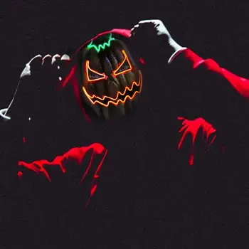 New arrival Halloween LED Mask Prank Pumpkin Head Shape Glowing Mask Cosplay Prop for Festival Cosplay Costume Party Mask
New arrival Halloween LED Mask Prank Pumpkin Head Shape Glowing Mask Cosplay Prop for Festival Cosplay Costume Party Mask