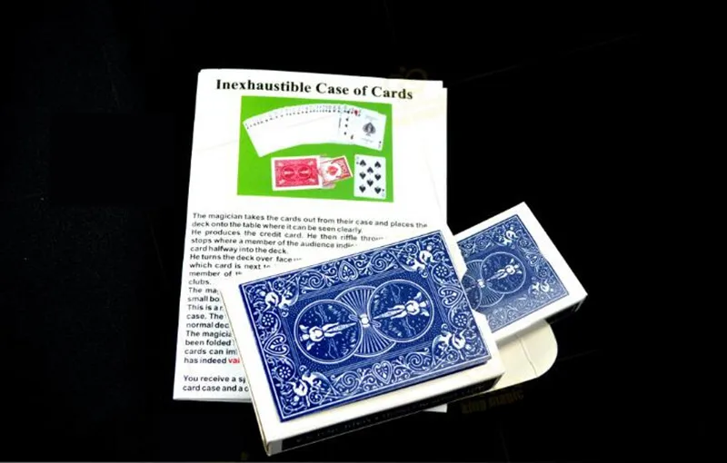 Inexhaustible Case Of Cards Magic Tricks Cards Change Magic Box Props Class Magic Stage Street Mentalism Illusions Toys Joke
Inexhaustible Case Of Cards Magic Tricks Cards Change Magic Box Props Class Magic Stage Street Mentalism Illusions Toys Joke