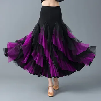 New Women Waltz Salsa Rumba Skirts Ballroom Dance Costume Skirts Women Ballroom Dancing Skirts Spain Dancing Performance
New Women Waltz Salsa Rumba Skirts Ballroom Dance Costume Skirts Women Ballroom Dancing Skirts Spain Dancing Performance