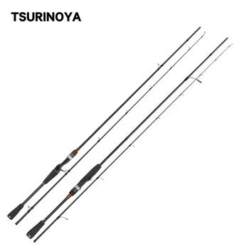 

TSURINOYA Casting Spinning Fishing Rod 1.95m 2.01m 2.13m 2.18m 2.28m 2 Section Toray 30T Carbon Lure Rod Pole Power L/ML/M