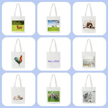 Lady Handbags Cloth Canvas Tote Bag Custom Printed Logo DIY Travel Storage Canvas Casual Eco Shoulder Bags
Lady Handbags Cloth Canvas Tote Bag Custom Printed Logo DIY Travel Storage Canvas Casual Eco Shoulder Bags