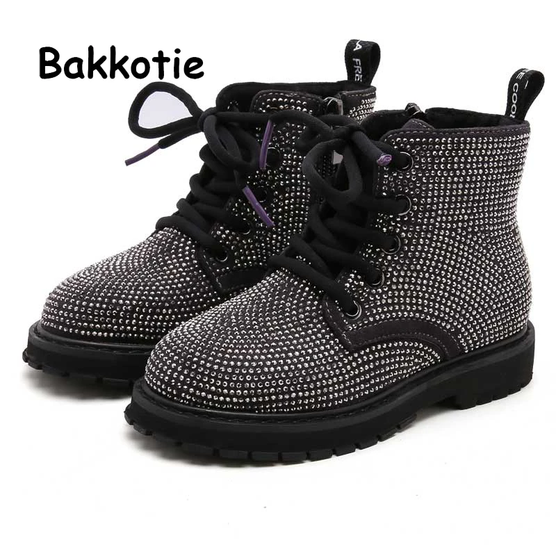 Bakkotie 2019 Baby Girls Fashion Martin Boots Kids Winter Rhinestone Zip Warm Ankle Boots Children Sweet Princess Fur Shoes
Bakkotie 2019 Baby Girls Fashion Martin Boots Kids Winter Rhinestone Zip Warm Ankle Boots Children Sweet Princess Fur Shoes