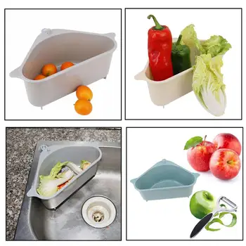 Drain Vegetable Fruit Drainer Basket Triangular Sink Strainer Suction Cup Sponge Rack Storage ToolSink Filter Shelf Kitchen Tool
Drain Vegetable Fruit Drainer Basket Triangular Sink Strainer Suction Cup Sponge Rack Storage ToolSink Filter Shelf Kitchen Tool