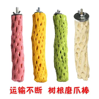 Parrot/Root Grinding Bar Grinding Claw Bar Grinding Bar Station Bar Bird Toy Grinding Stone Transportation Continuous
Parrot/Root Grinding Bar Grinding Claw Bar Grinding Bar Station Bar Bird Toy Grinding Stone Transportation Continuous