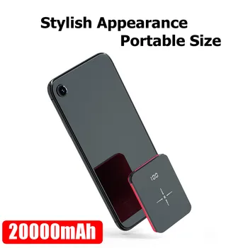 20000mAh Qi Wireless Charger LED Display Mini USB Type C Power Bank Fast Charging for iPhone Android
20000mAh Qi Wireless Charger LED Display Mini USB Type C Power Bank Fast Charging for iPhone Android