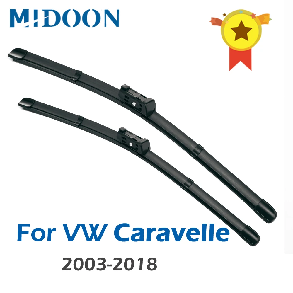 MIDOON стеклоочистителей для Volkswagen Caravelle T5 2003 2004 2005 2006 2007 2008 2009 2010 2011 2012 2013 2014 2015 2016 2017 |
