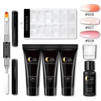 Poly Extention Gel Set Manicure Kit Quick Building For Nails Extensions Pure UV Gel Glitter Thermal Change Gel Nail Polish Kit
Poly Extention Gel Set Manicure Kit Quick Building For Nails Extensions Pure UV Gel Glitter Thermal Change Gel Nail Polish Kit