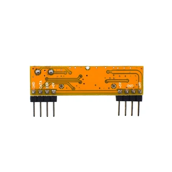 superheterodyne 433mhz rf Wireless receiver Module small size low power For 433 Mhz remote control
superheterodyne 433mhz rf Wireless receiver Module small size low power For 433 Mhz remote control