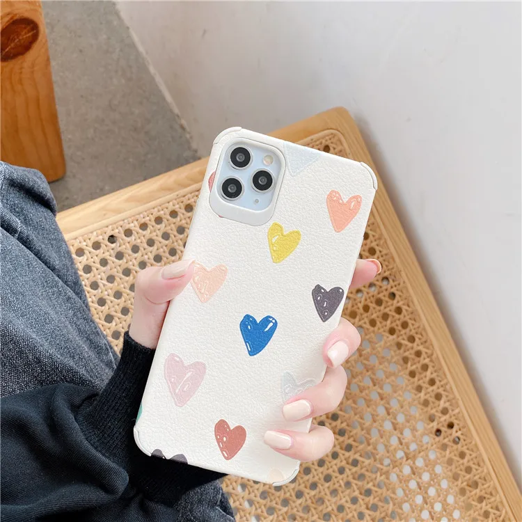 iPhone X Case Ins Simple Lovely Girls 11 Pro Candy Color SE2020 for Xr 7 XS Max 8Plus silicone Phone Protection | Мобильные телефоны