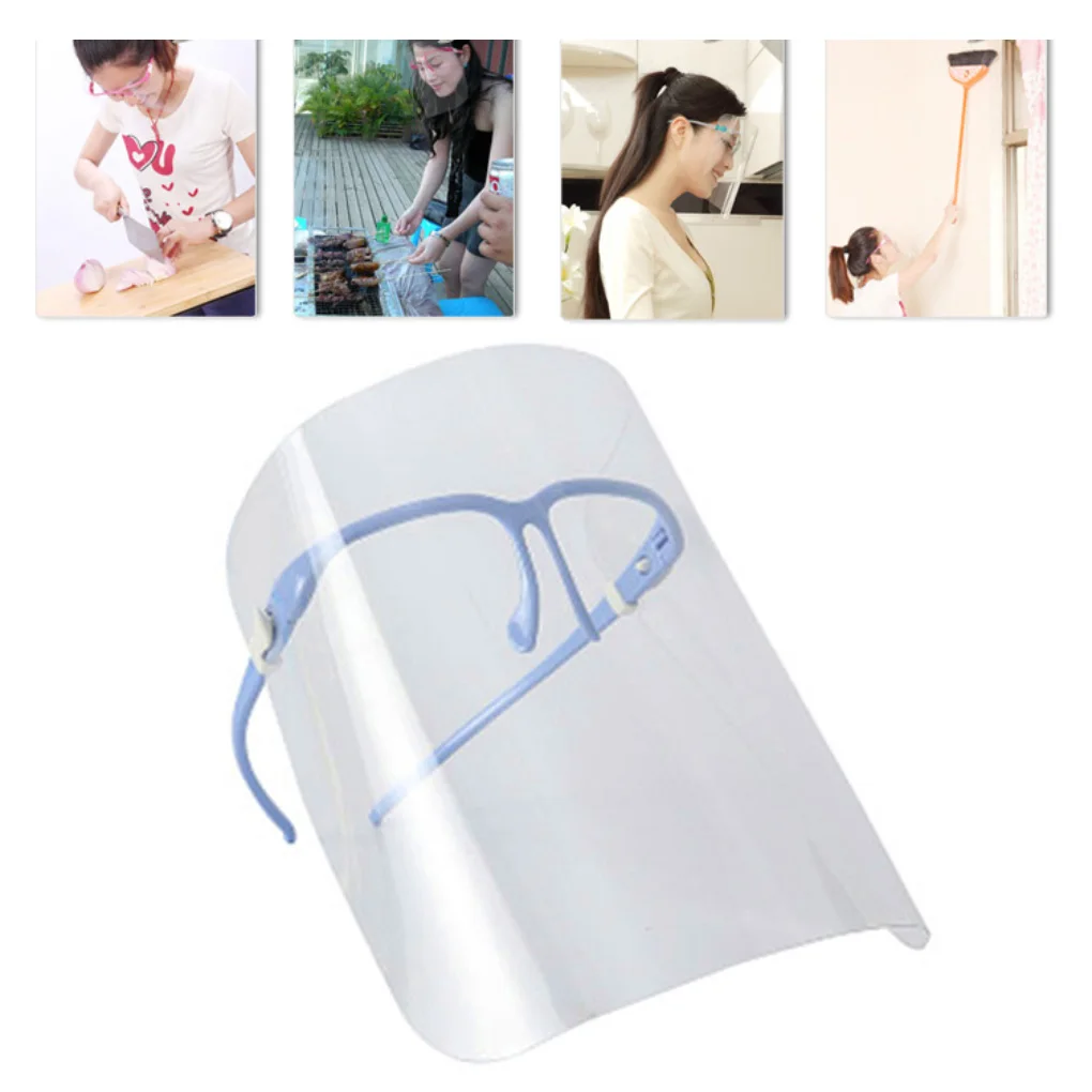 Eyes Protection Goggle Transparent Shield Screen Full Face Protection Glasses Eyewear, Transparent Full face protective mask
Eyes Protection Goggle Transparent Shield Screen Full Face Protection Glasses Eyewear, Transparent Full face protective mask