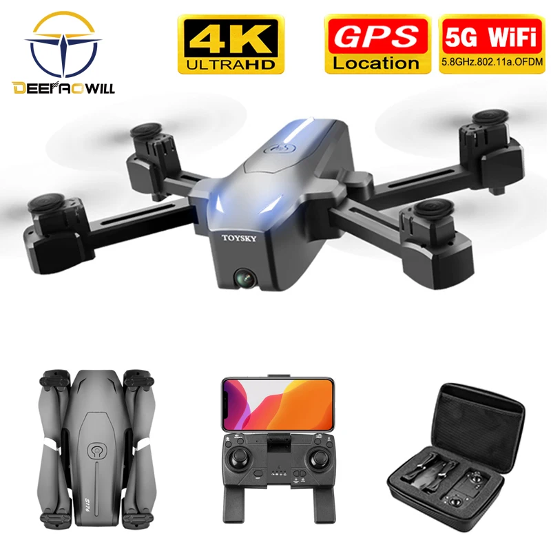 S176 Drone 4K RC Drone With Camera WIFI FPV Drone GPS Optical Flow With Wide Angle HD Camera Height Hold Mode Foldable Quadcopte
S176 Drone 4K RC Drone With Camera WIFI FPV Drone GPS Optical Flow With Wide Angle HD Camera Height Hold Mode Foldable Quadcopte