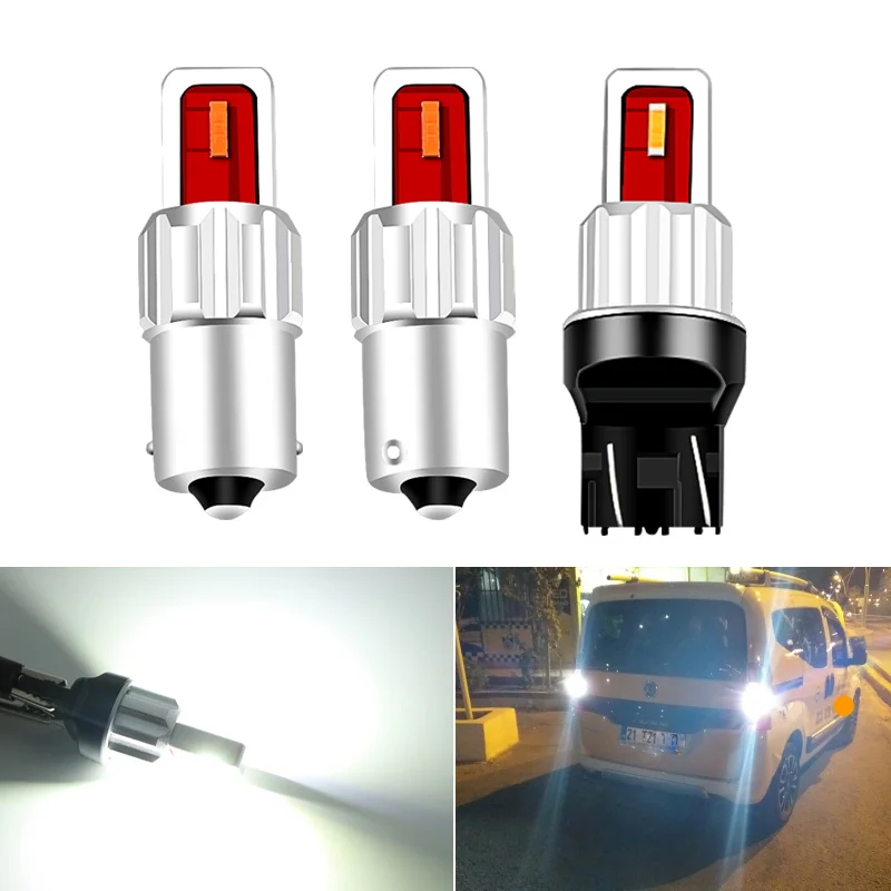 2pcs Car LED Reverse Lights Auto Canbus No Error Backup Reverse Lamp 12V W16W 921 T15 W21W 7440 T20 P21W BA15S 1156 3156 P27W
2pcs Car LED Reverse Lights Auto Canbus No Error Backup Reverse Lamp 12V W16W 921 T15 W21W 7440 T20 P21W BA15S 1156 3156 P27W