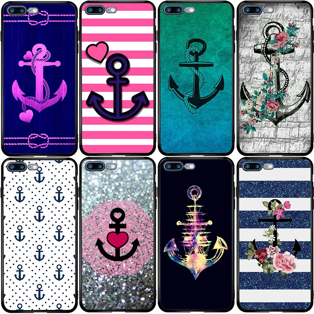 Cover Case for Huawei Honor 8 9 Y5 Y6 Y7 Y9 P Smart Z Prime Pro 2017 2018 2019 2020 Якорь Girly | Мобильные телефоны и
