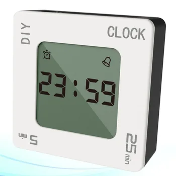 Creative Time Management Portable Timer Mini Time Reminder Useful Vibrating Timer Square Alarm Clock for Home Kitchen Office Sch
Creative Time Management Portable Timer Mini Time Reminder Useful Vibrating Timer Square Alarm Clock for Home Kitchen Office Sch