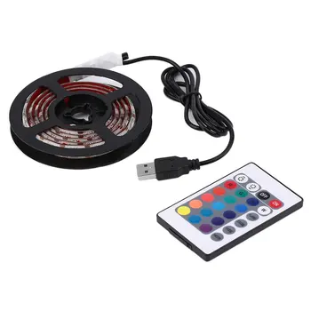 Waterproof LED Strip Light 12 RGB 5050 SMD LED White Strip Lamps Light 5V TV Tape Lighting with Remote Controller & USB 5 Sizes
Waterproof LED Strip Light 12 RGB 5050 SMD LED White Strip Lamps Light 5V TV Tape Lighting with Remote Controller & USB 5 Sizes