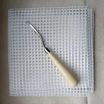 Free Pattern Rug Hooking Mesh Canvas Wooden Bent Latch Hook DIY Kit Tool for Tapestry Carpet Rug Making Embroidery Crafts Decor
Free Pattern Rug Hooking Mesh Canvas Wooden Bent Latch Hook DIY Kit Tool for Tapestry Carpet Rug Making Embroidery Crafts Decor