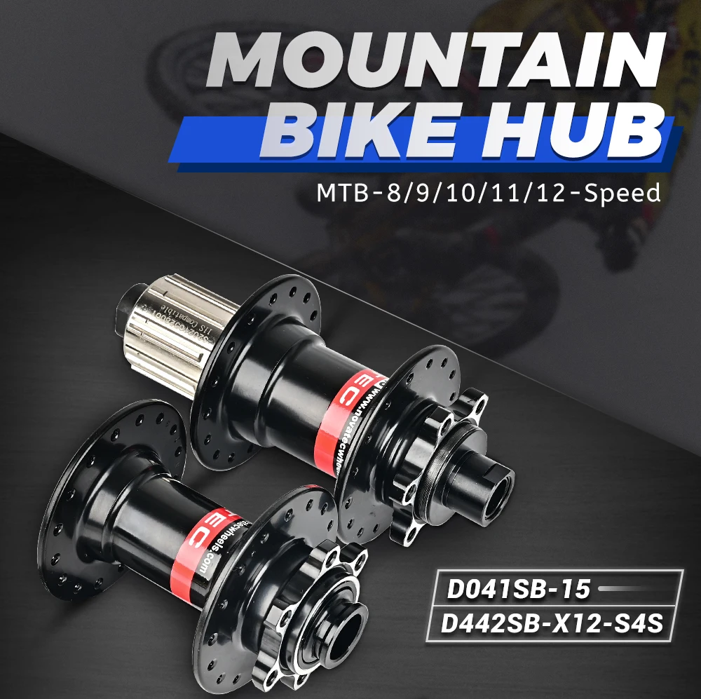 Novatec Bicycle Hub D442 D041 front rear wheel hub 2/4 bearing For 8/9/10/11/12 speed mountain bike hub 32H BOOST THRU 15/12MM Novatec Bicycle Hub D442 D041 front rear wheel hub 2/4 bearing For 8/9/10/11/12 speed mountain bike hub 32H BOOST THRU 15/12MM